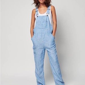 Faherty Linen Mechanic Overall
